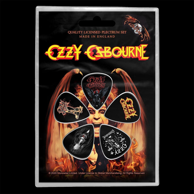 Ozzy Osbourne - Classic Logo (Plectrum Pack)