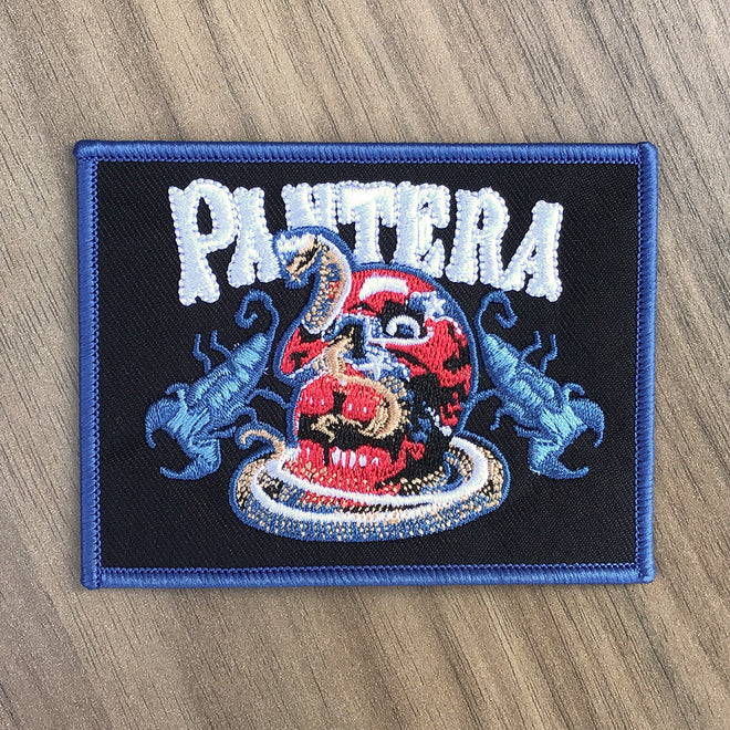 Pantera - Skull & Scorpions (Embroidered Patch)