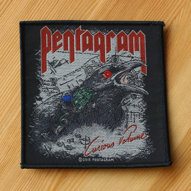 Pentagram - Curious Volume (Woven Patch)