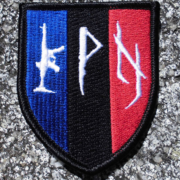 Peste Noire - KPN / Military French Shield (Embroidered Patch)