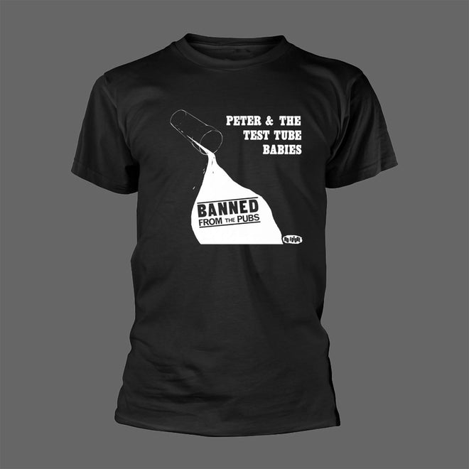 Peter and the Test Tube Babies - Banned from the Pubs (Black) (T-Shirt)