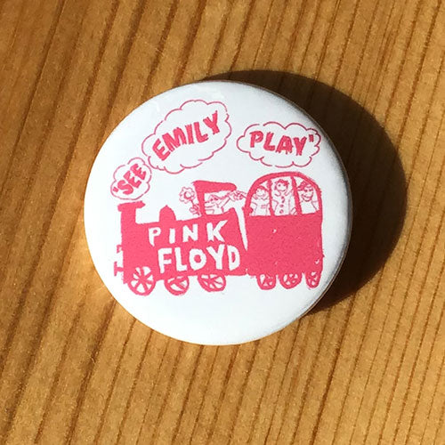 Pink Floyd - See Emily Play (Pink) (Badge)