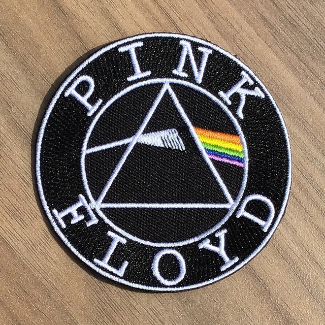 Pink Floyd - The Dark Side of the Moon (Circle) (Embroidered Patch)