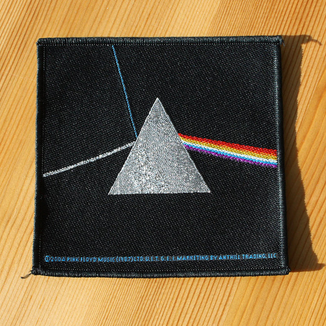 Pink Floyd - Dark Side of the Moon (Silver) (Woven Patch)