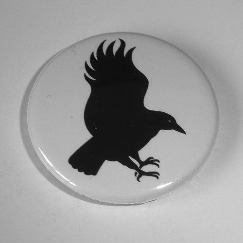 Poison Girls - Black Crow Logo (Badge)