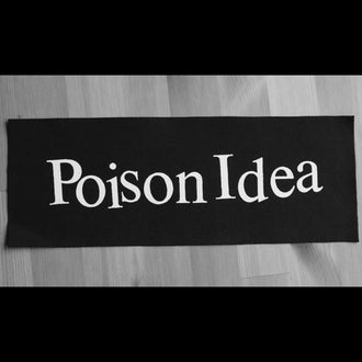Poison Idea - Logo (Superstrip) (Backpatch)