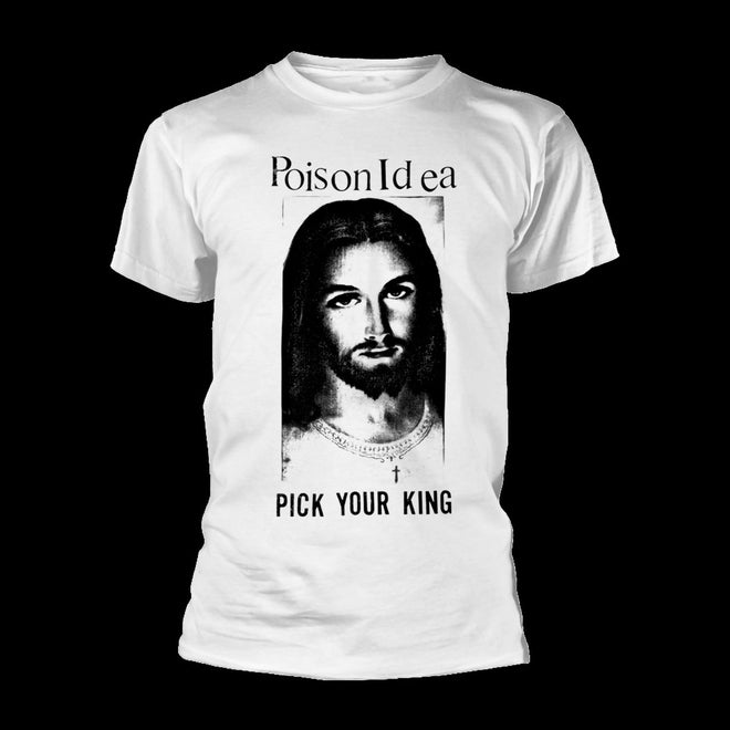 Poison Idea - Pick Your King (White) (T-Shirt)