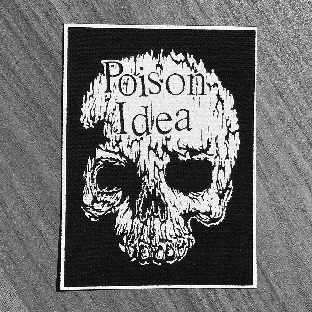 Poison Idea - Skull (Printed Patch)