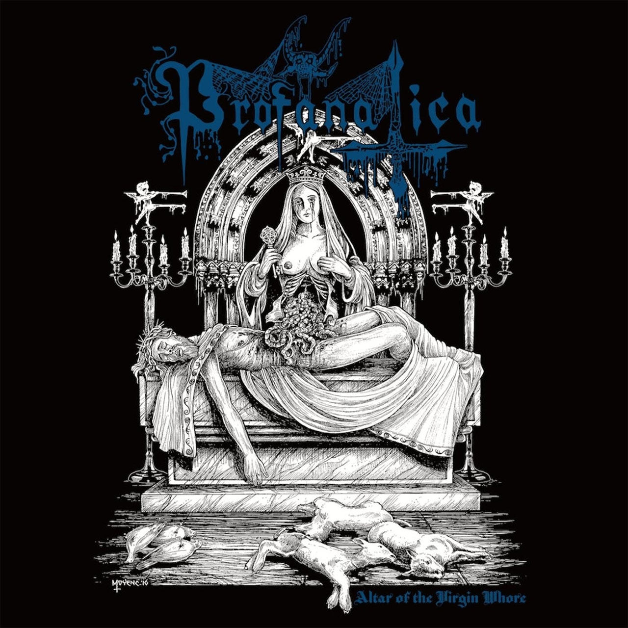 Profanatica - Altar of the Virgin Whore (CD)