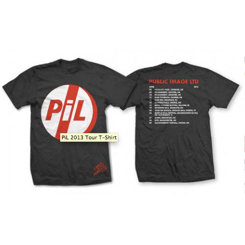 Public Image Ltd - Logo / June 2013 Tour (T-Shirt)