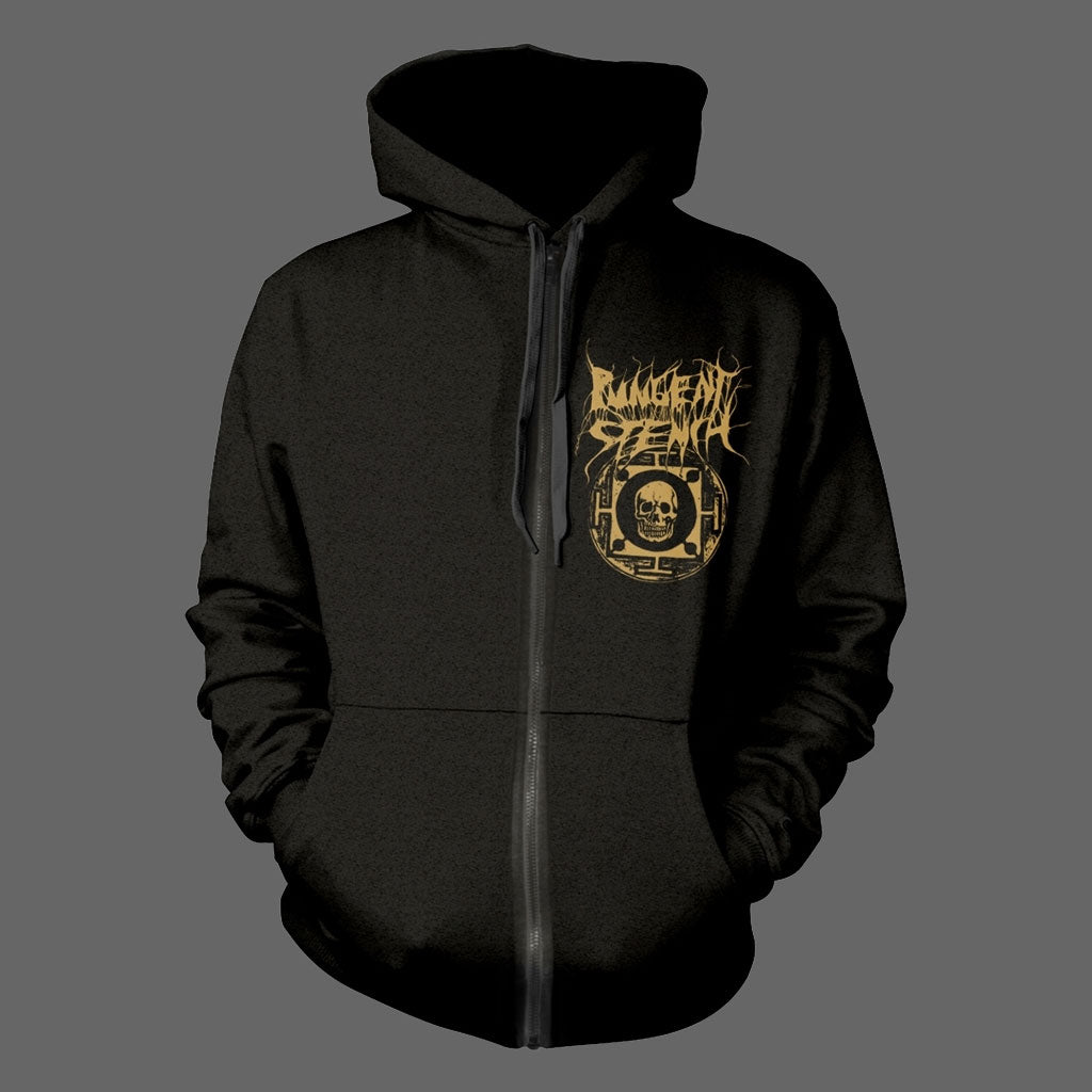 Pungent Stench - Gold Logo / Smut Kingdom (Full Zip Hoodie)