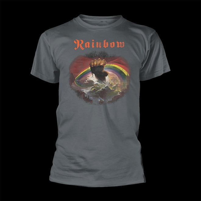 Rainbow - Rising (Distressed) (Charcoal) (T-Shirt)