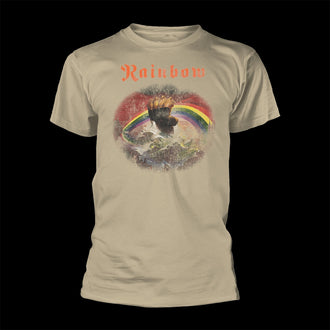 Rainbow - Rising (Distressed) (Natural) (T-Shirt)