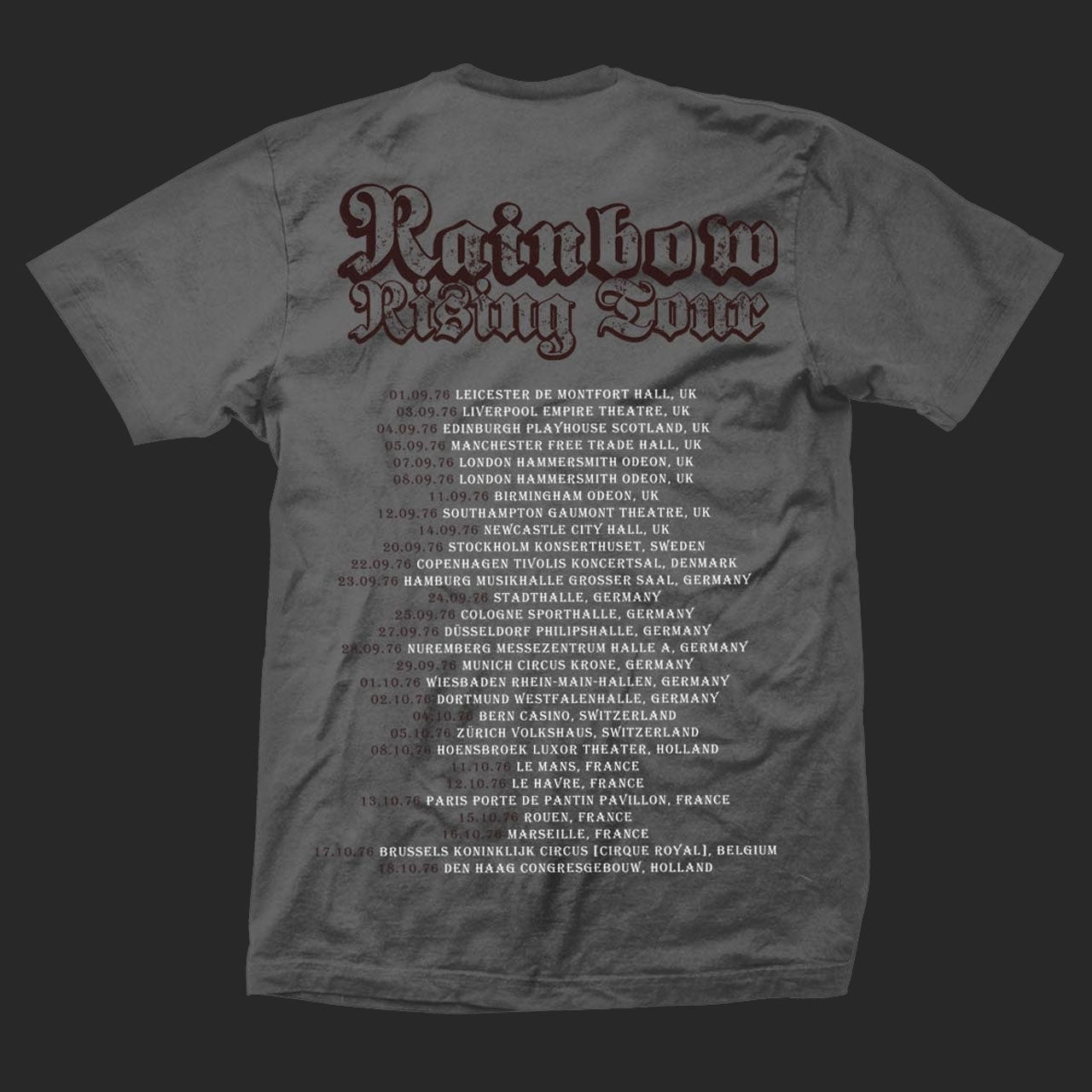 Rainbow - Rising Tour 1976 (T-Shirt)