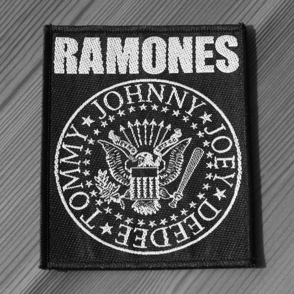 Ramones - Logo & Seal (Woven Patch)