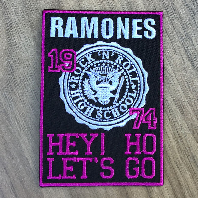 Ramones - Rock 'n' Roll High School (Embroidered Patch)