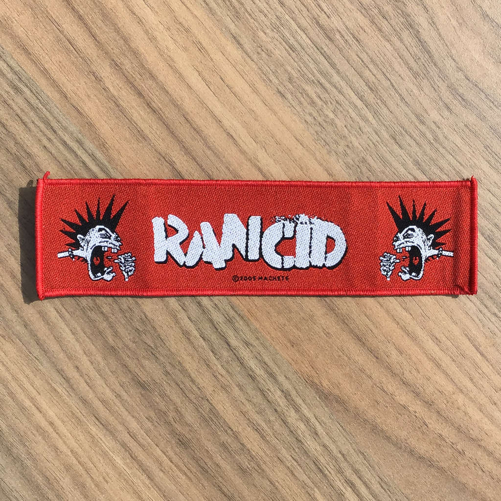 Rancid - Mohawk (Superstrip) (Woven Patch)