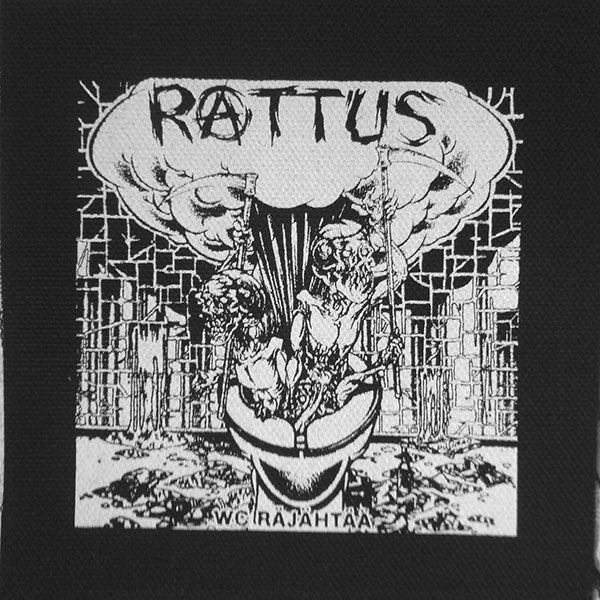 Rattus - WC rajahtaa (Printed Patch)