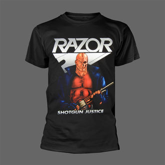 Razor - Shotgun Justice (T-Shirt)