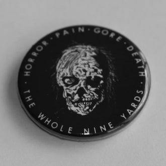 Repulsion - Horror Pain Gore Death (Black and White) (Badge)