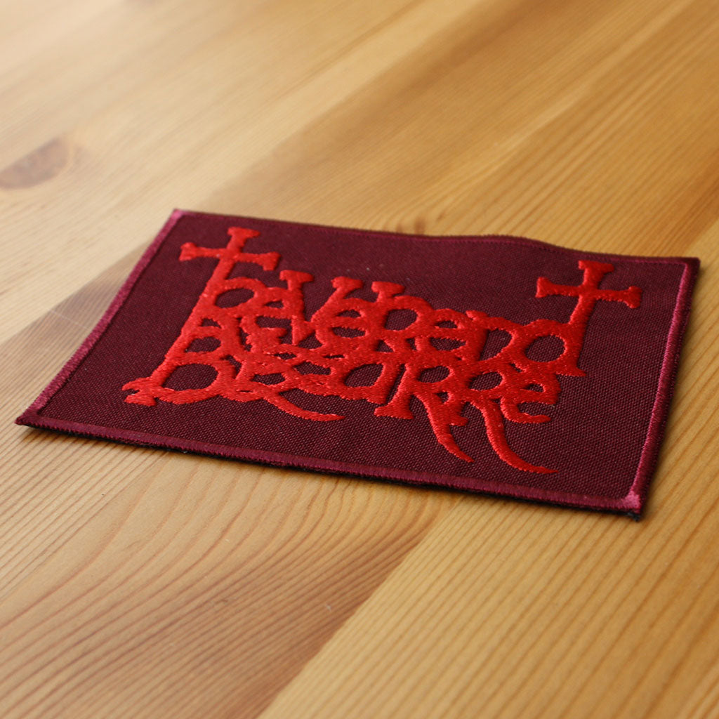 Reverend Bizarre - Red Logo (Embroidered Patch)