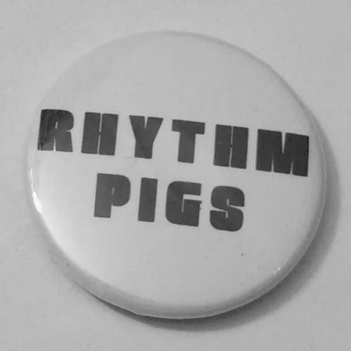 Rhythm Pigs - Black Logo (Badge)