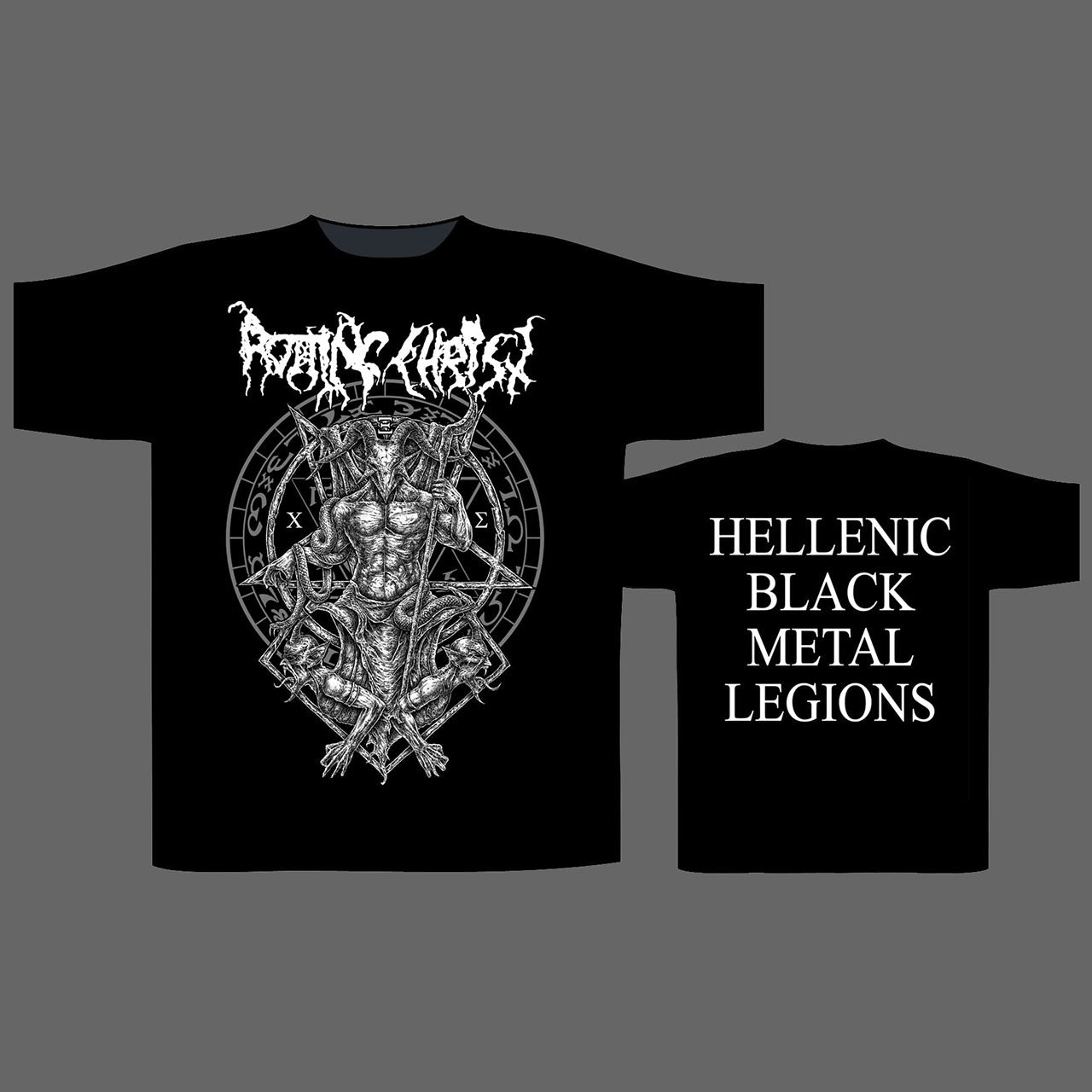 Rotting Christ - Hellenic Black Metal Legions (T-Shirt)