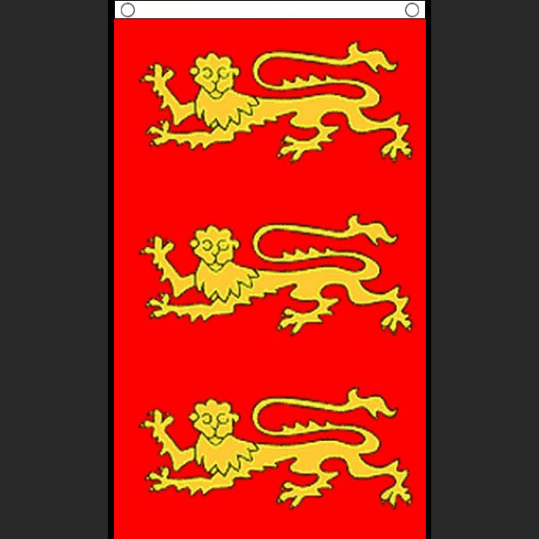 Royal Banner of King Richard I (Vertical) (Flag)
