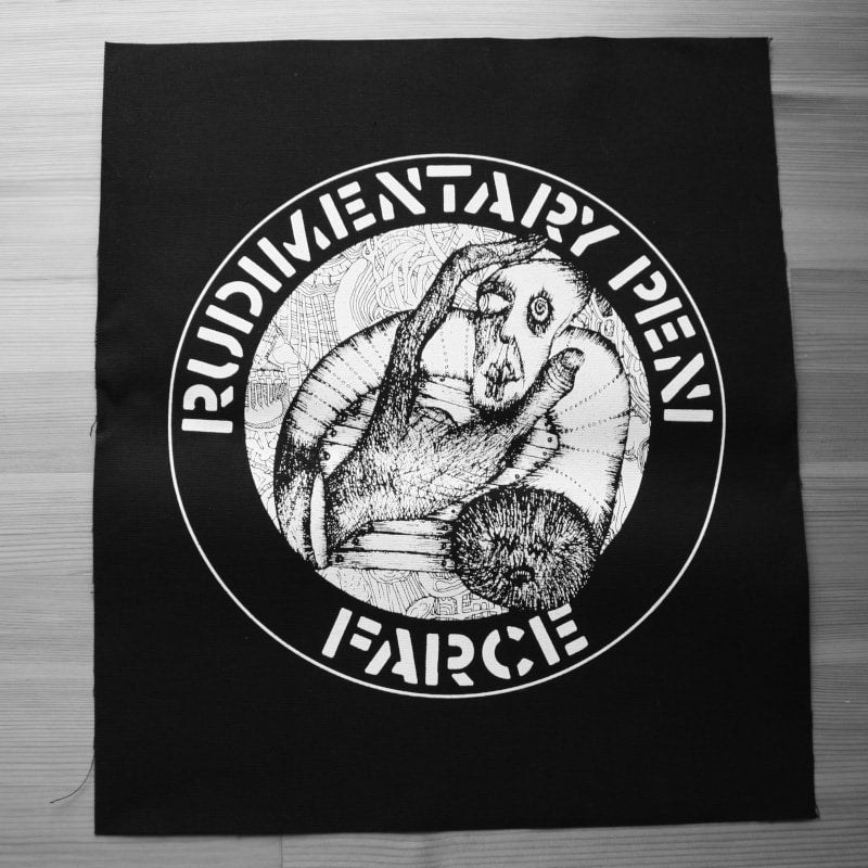 Rudimentary Peni - Farce (Backpatch)