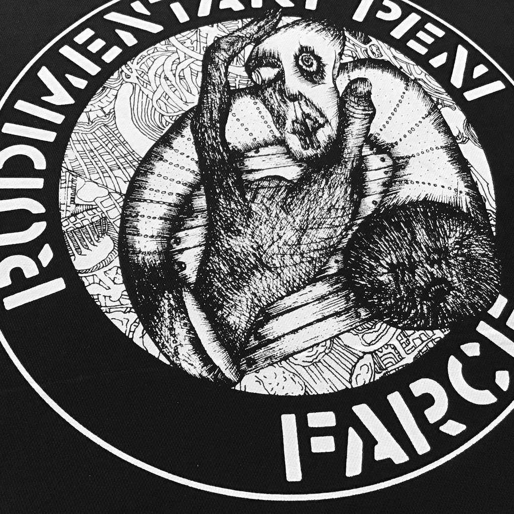 Rudimentary Peni - Farce (Backpatch)