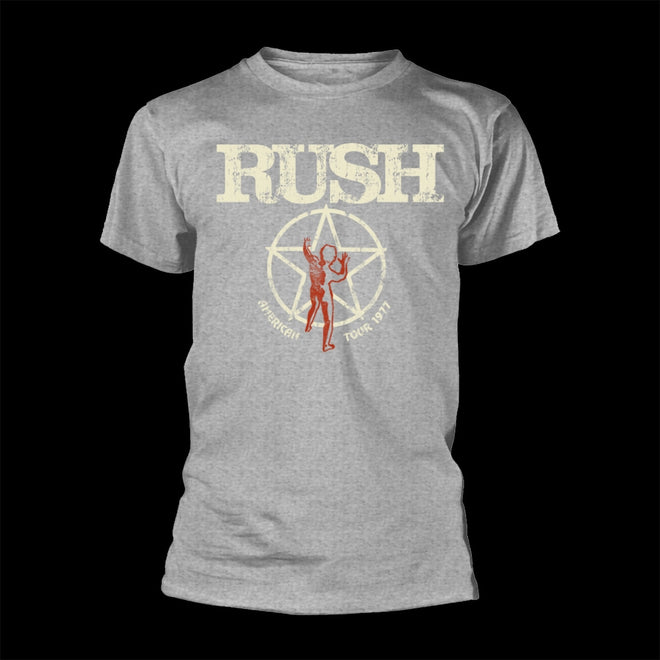 Rush - American Tour 1977 (Grey) (T-Shirt)