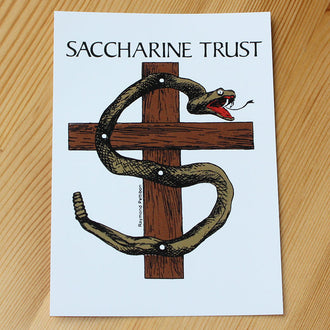Saccharine Trust - Snake (Sticker)