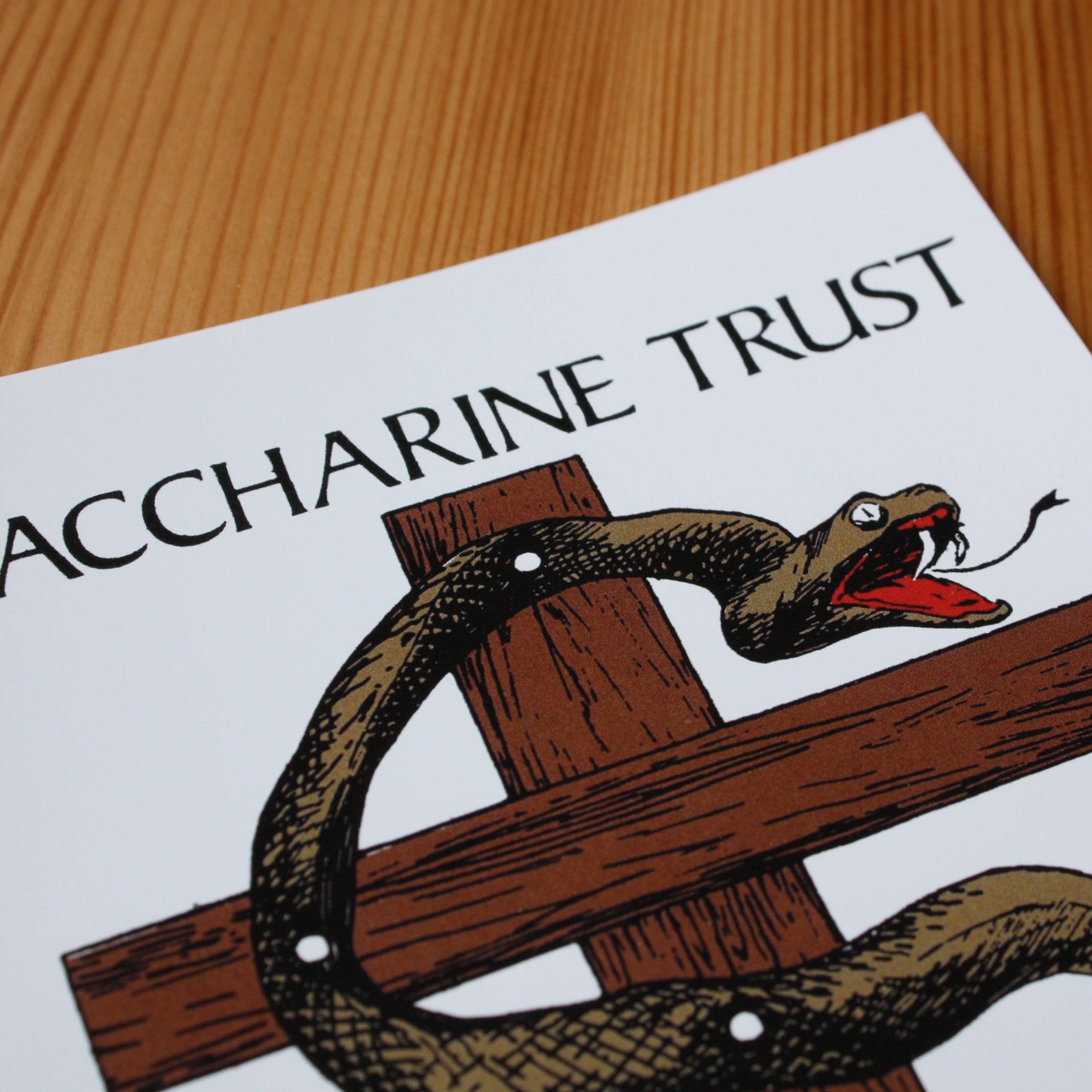 Saccharine Trust - Snake (Sticker)