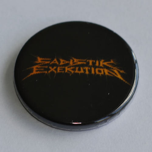 Sadistik Exekution - Orange Logo (Badge)