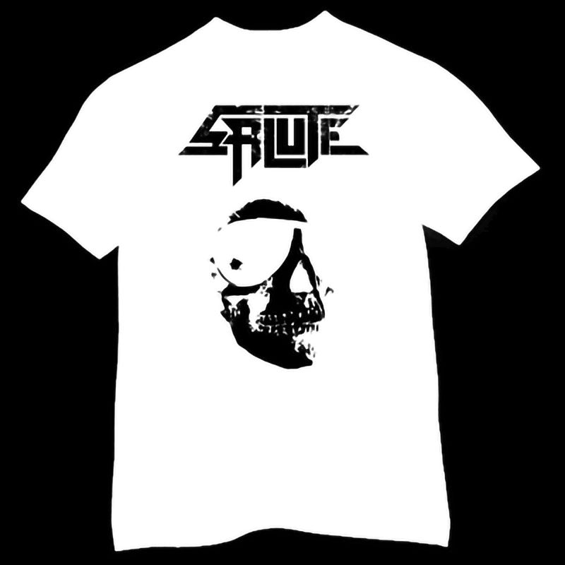 Salute Black Logo & Skull T-Shirt