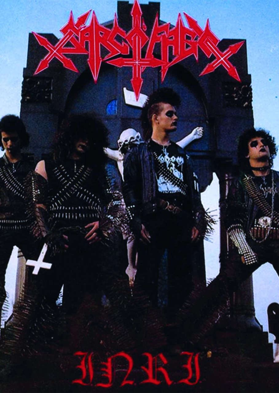 Sarcofago - I.N.R.I. (Blue Cover) (2018 Reissue) (Cassette)