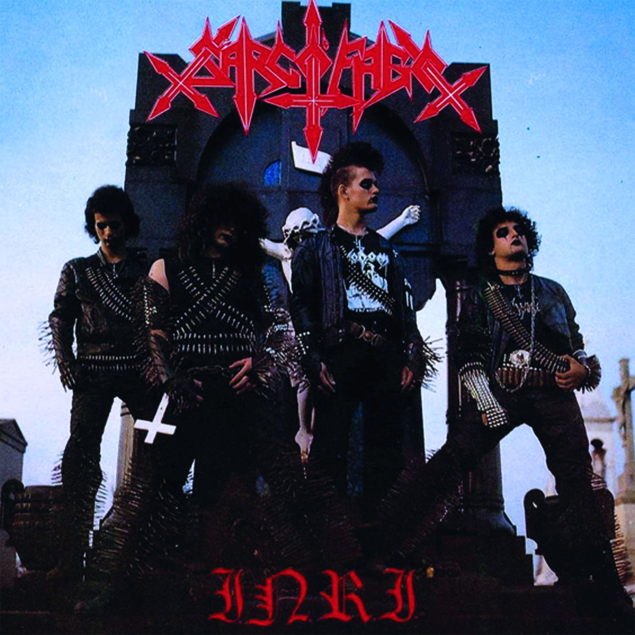 Sarcofago - I.N.R.I. (Blue Cover) (2017 Reissue) (LP)