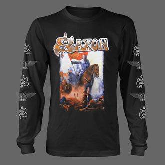 Saxon - Crusader (Long Sleeve T-Shirt)