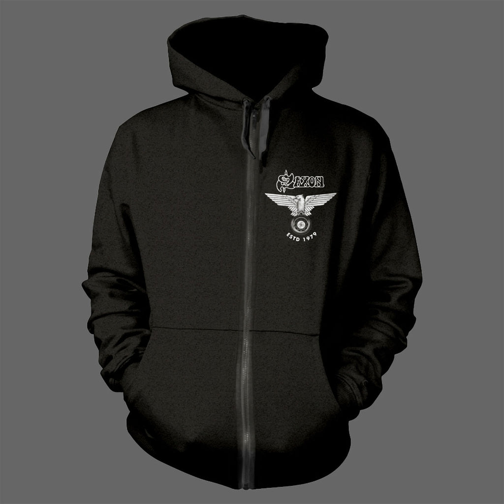 Saxon - Estd 1979 (Full Zip Hoodie)