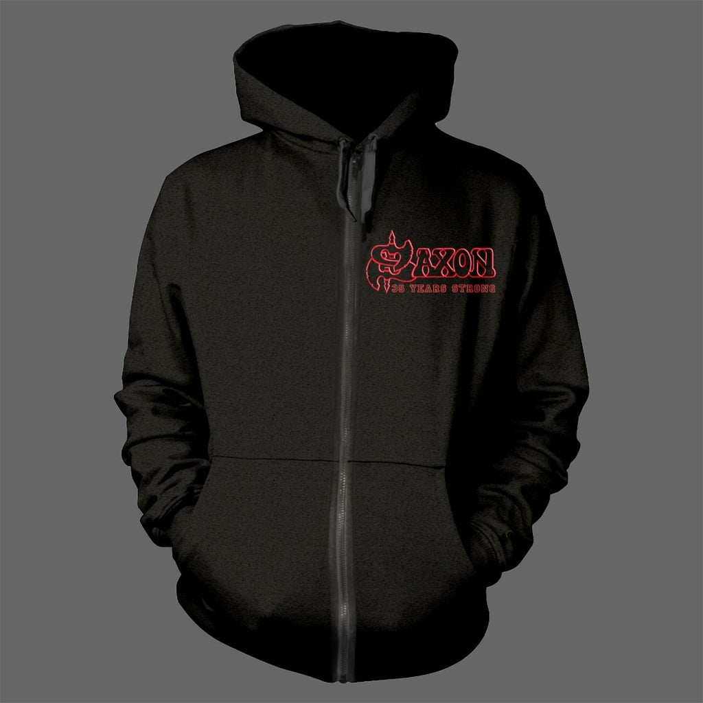 Saxon - Strong Arm of the Law (Full Zip Hoodie)