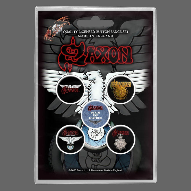 Saxon - Wheels of Steel (Badge Pack)