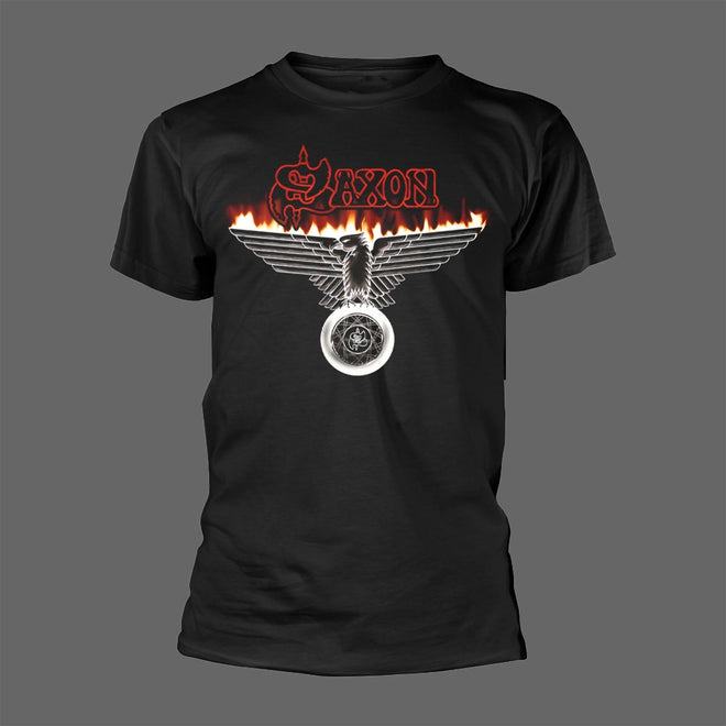 Saxon - Wheels of Steel (Flames) (T-Shirt)