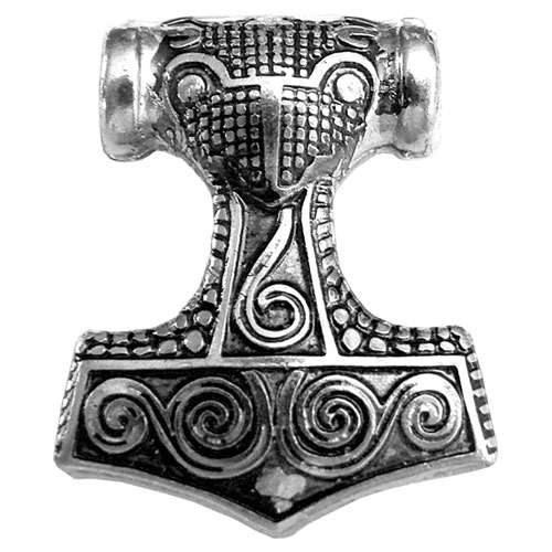 Schonenhammer (Thor's Hammer) (Sterling Silver) (Pendant)