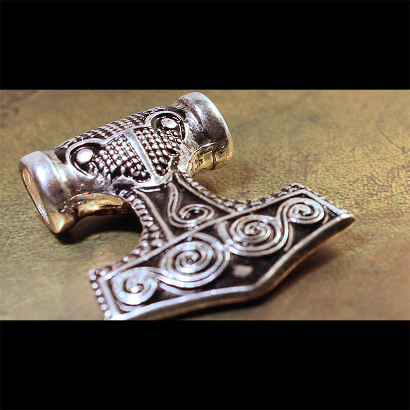 Schonenhammer (Thor's Hammer) (Sterling Silver) (Pendant)