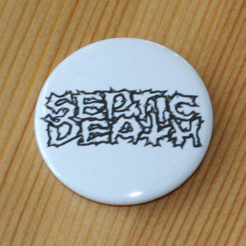 Septic Death - Black Logo (Badge)