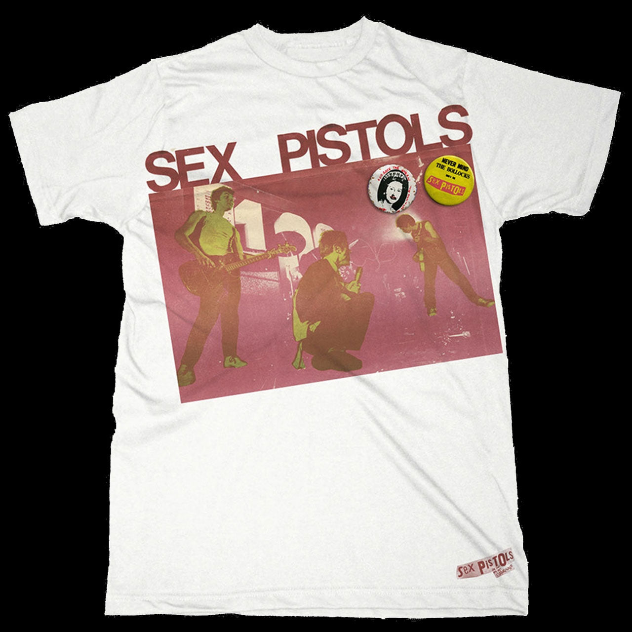 Sex Pistols - Band & Badges (T-Shirt)