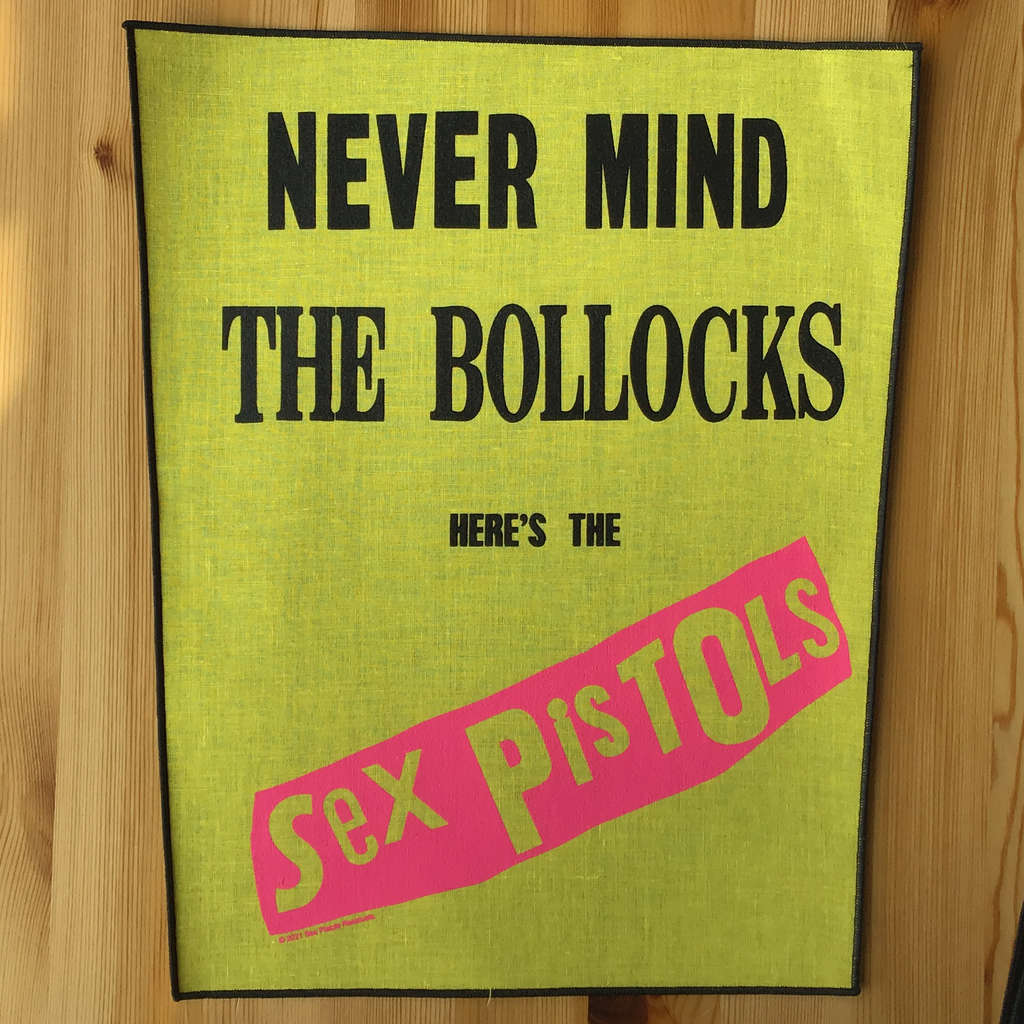 Sex Pistols - Never Mind the Bollocks Here's the Sex Pistols (Backpatch)
