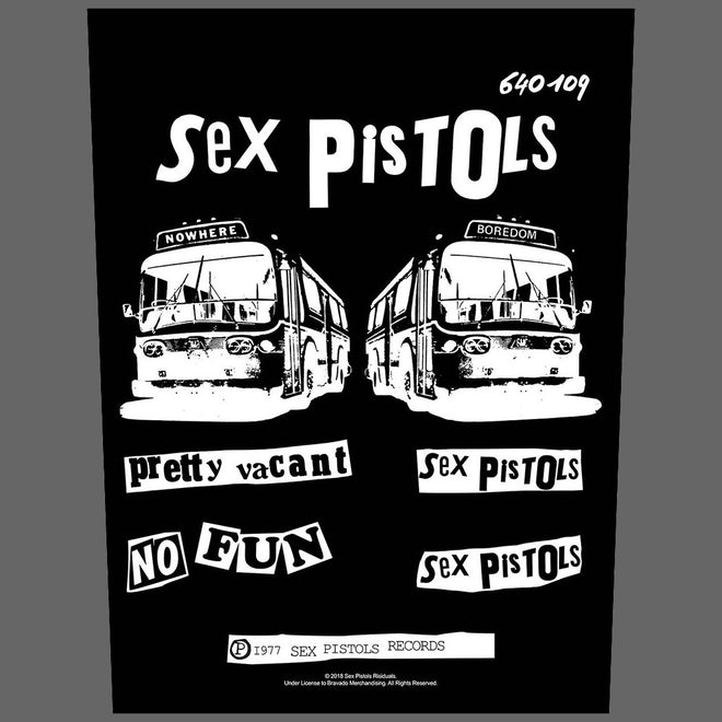 Sex Pistols - Pretty Vacant (Backpatch)