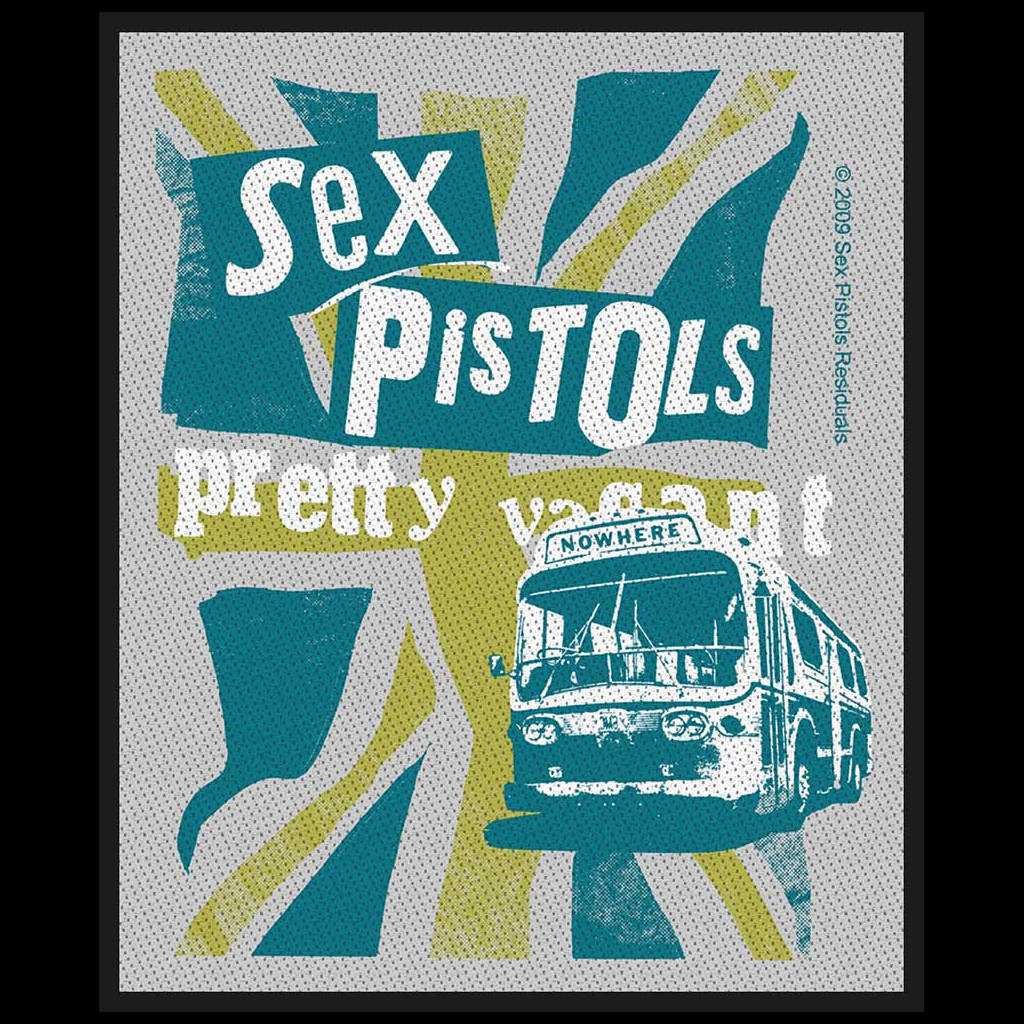 Sex Pistols - Pretty Vacant (Colour) (Woven Patch)