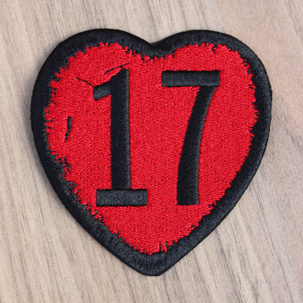 Sex Pistols - Seventeen Heart (Embroidered Patch)